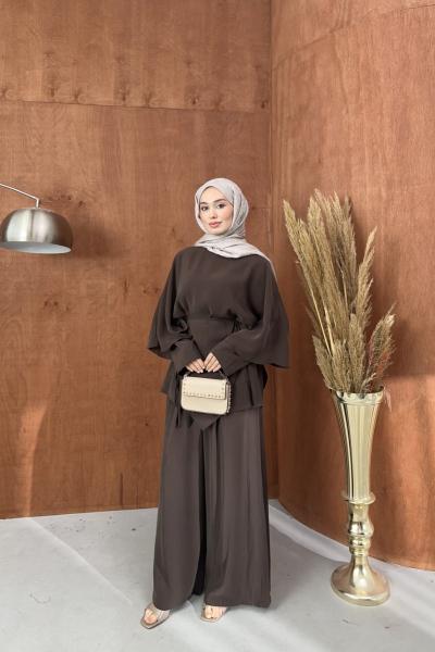 Lady Takım Kahverengi
