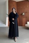 Şallı abaya Lacivert
