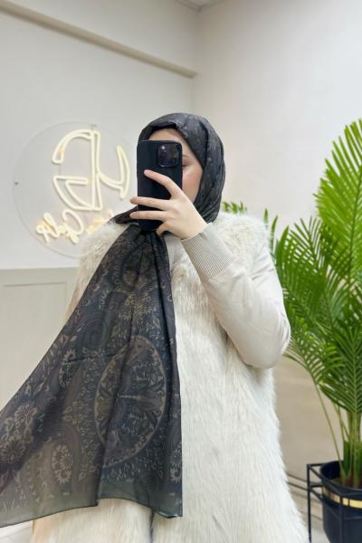 VERDANİCA PAMUK ŞAL Kahverengi