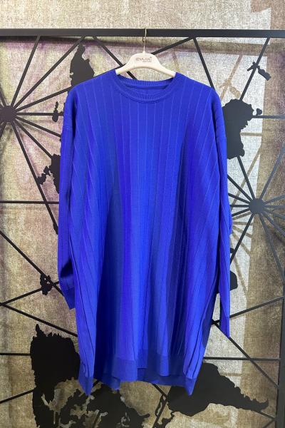 MERSERİZE TRİKO Saks Mavisi