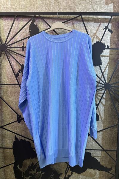 MERSERİZE TRİKO Gök Mavi