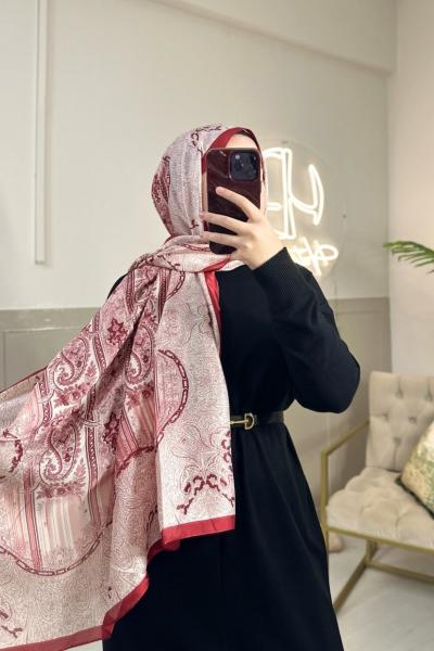 etro vual ipek Bordo