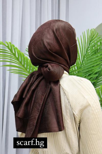 ETRO İPEKSİ JAKAR ŞAL Acı Kahve