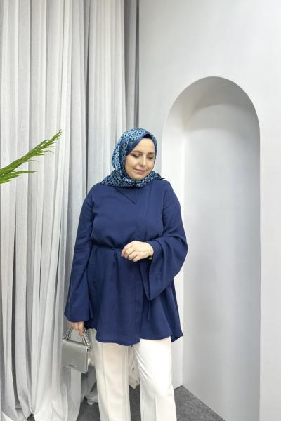 TENSEL GÖMLEK Lacivert