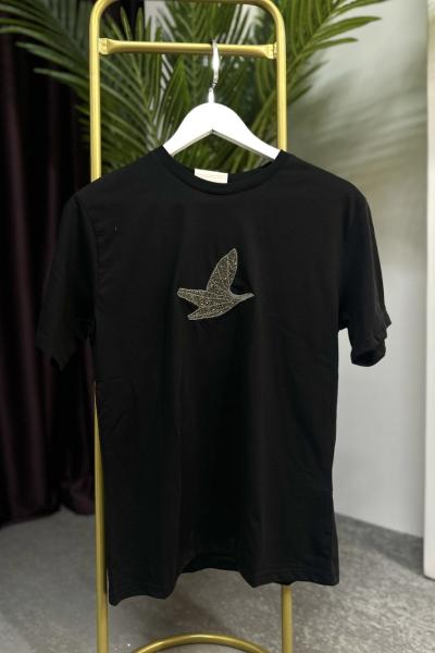 BYMN GÜMÜŞ TİŞÖRT Siyah