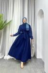 MORA ELBİSE Lacivert