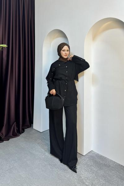 KETEN GOLD DETAY TAKIM Siyah