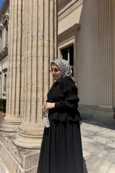 BUQE ETEKLİ TAKIM Siyah