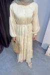 SAGE ELBİSE Krem