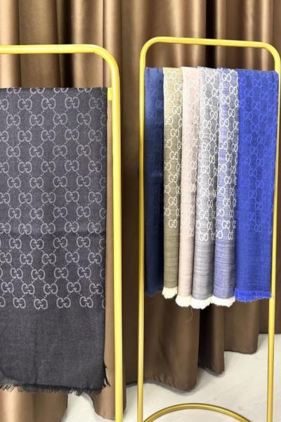 A KALİTE YÜN İPEK G DESEN ŞAL Siyah