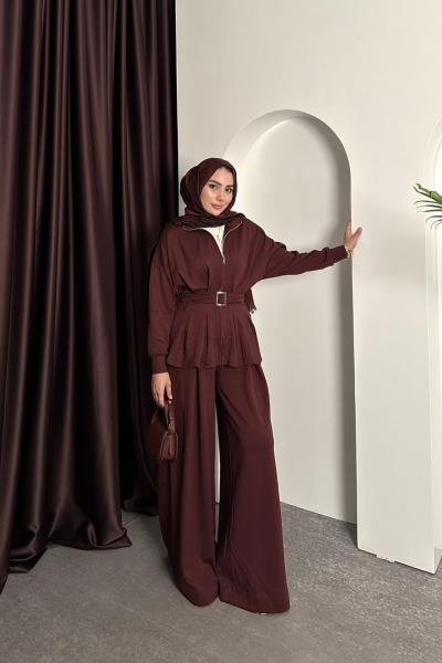 OYS MUADİL PALAZZO TAKIM  Bordo