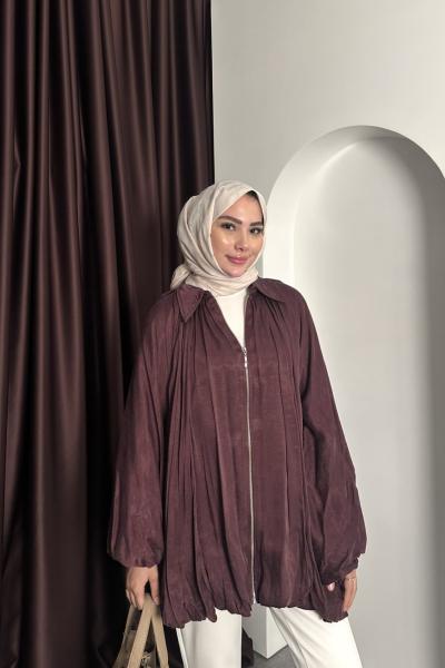 BALON KOL BOMBER CEKET Mürdüm