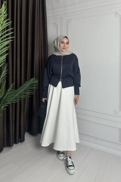 SCUBA ÇİFT FERMUAR CEKET Lacivert