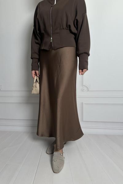 SATEN ETEK Kahverengi