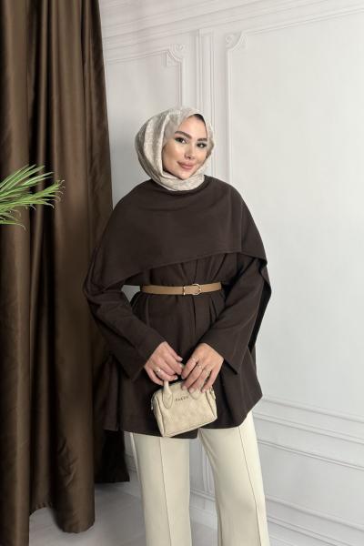 ATKILI TRİKO HIRKA Kahverengi