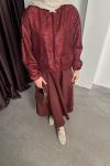 PUL PAYET BOMBER CEKET Bordo