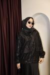 PUL PAYET BOMBER CEKET Siyah