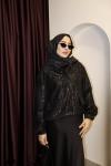 PUL PAYET BOMBER CEKET Siyah