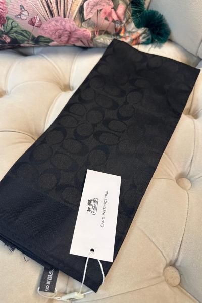 İpek Kaşmir Şal Siyah