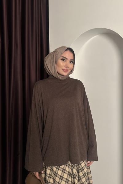 Basic Tişört Kahverengi