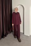 Cozy Soft Takım Bordo