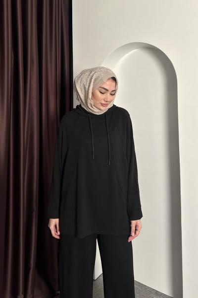 Cozy Soft Takım Siyah