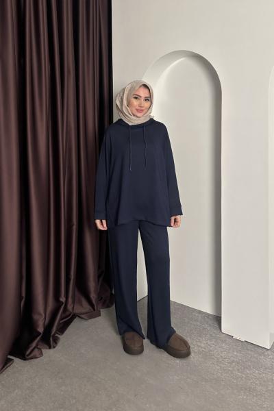 Cozy Soft Takım Lacivert