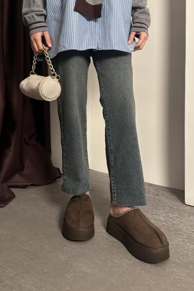 ZR Straight Yüksek Bel Jean Açık Mavi