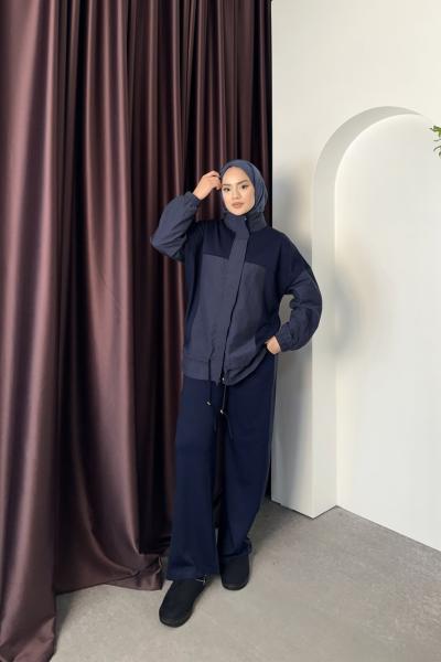 Paraşüt Detay Takım Lacivert