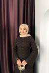 Lamour Dantel Elbise Acı Kahve