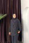 Drape Dökümlü Takım Antrasit