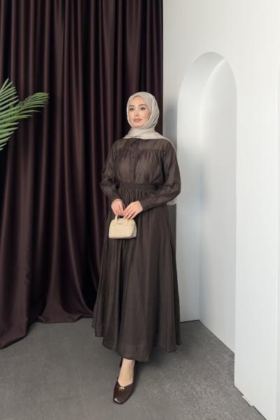 Vera Etekli Takım  Kahverengi