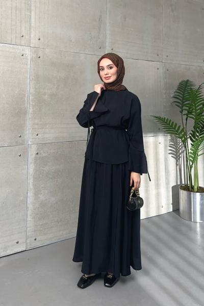 Tensel Lina Takım Siyah