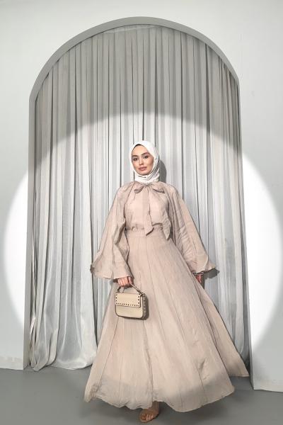 Vual Etekli Takım Bej