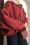 BOMBER CEKET Bordo