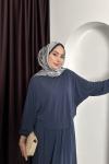 DİKİŞ DETAY ETEKLİ TAKIM Lacivert