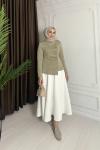 DRAPE DETAY HIRKA Yeşil