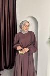 LİANA ELBİSE Mürdüm