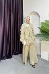 PEARLY FIRFIR TAKIM Bej