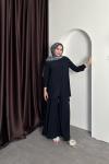 PİLELİ MODAL TAKIM Lacivert