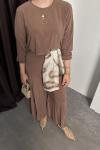 PİLELİ MODAL TAKIM Camel
